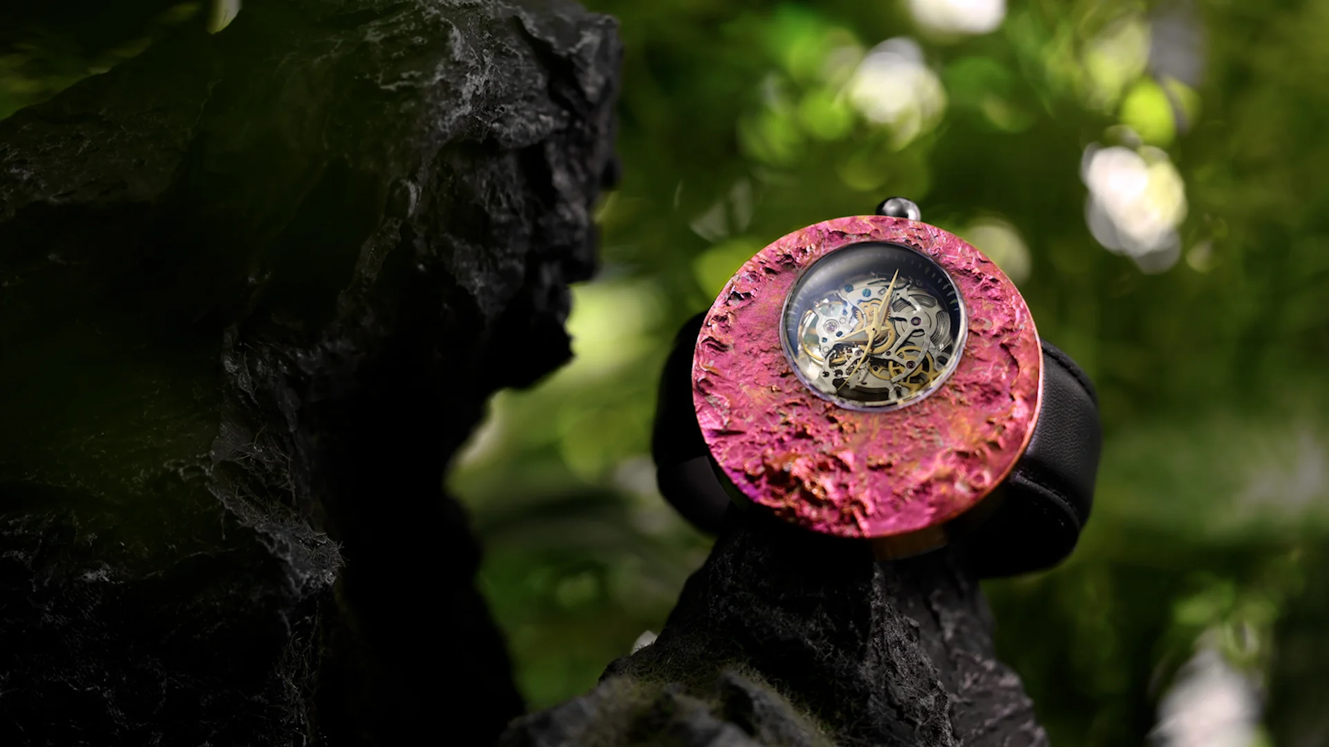 red Mechanical Watch