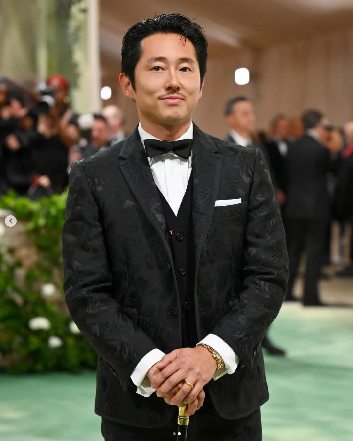 Steven Yeun wears Crash Unlimited for about $33,000